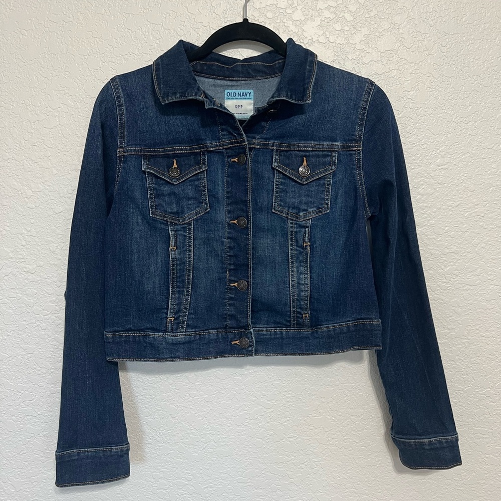 Old Navy Crop Jean Jacket